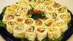 Закусочные рулеты из лаваша. Рецепты