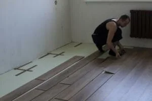 Укладка ламината. Как правильно уложить ламинат.